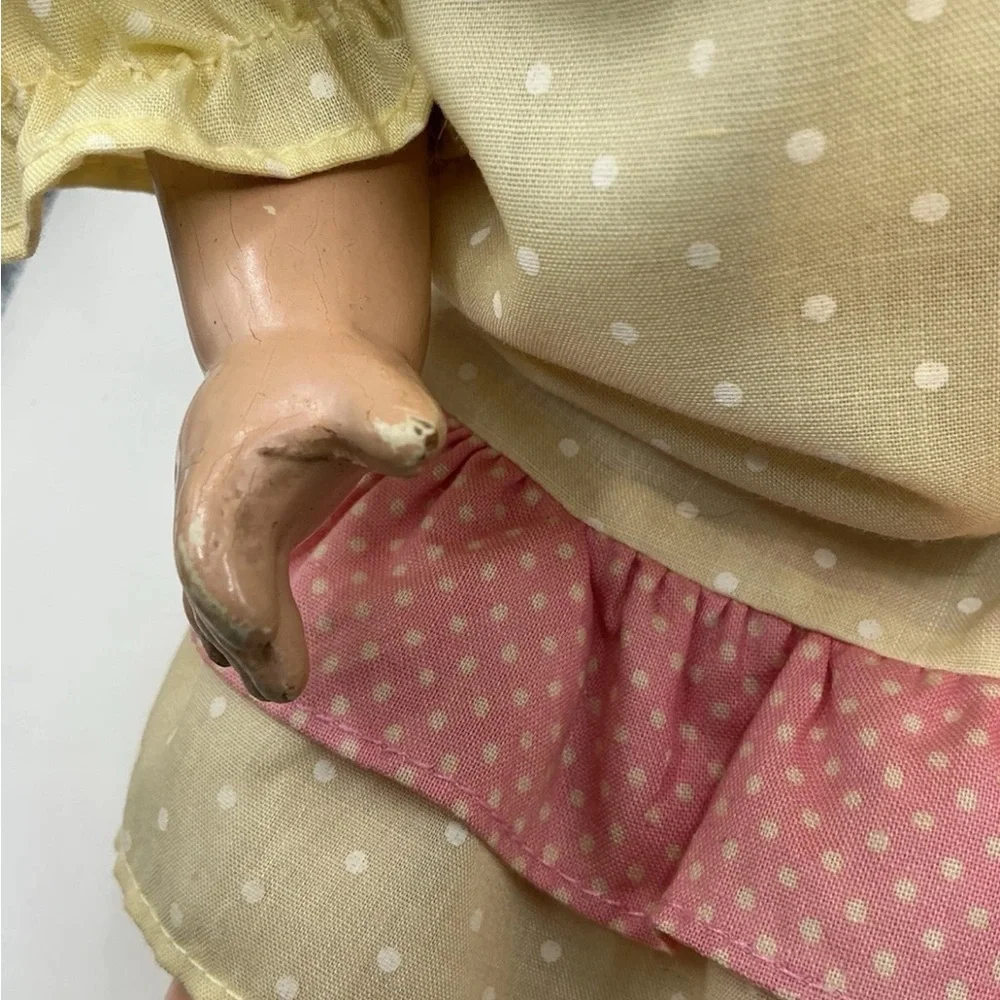 Antique Baby Doll Nancy Composition - Picture 8 of 10
